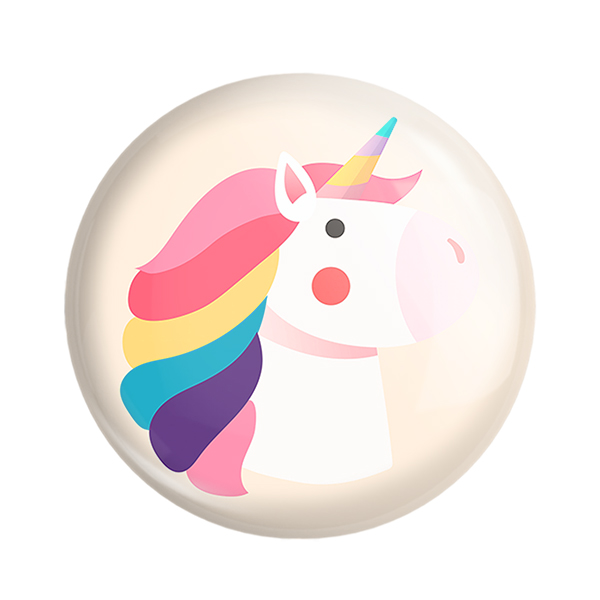 پیکسل خندالو طرح اسب تک شاخ یونیکورن کد 1094 