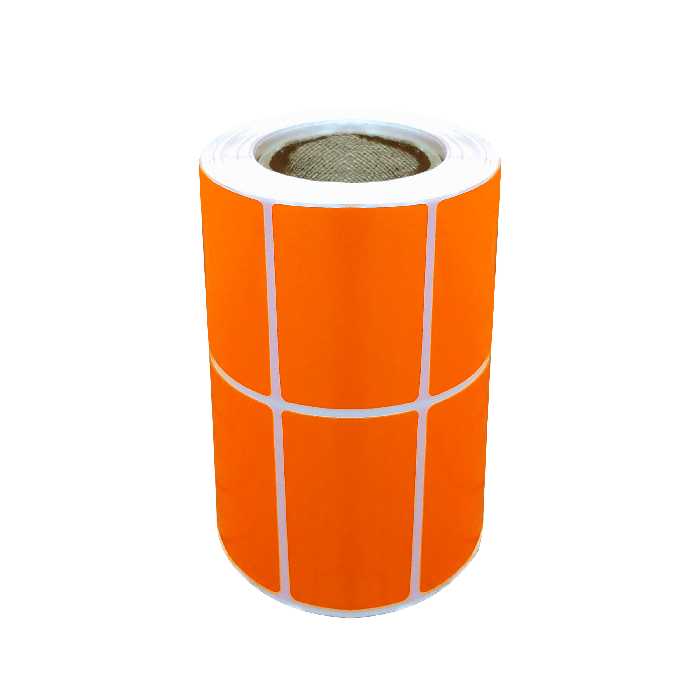 برچسب نارنجی پرینتر لیبل زن مدل 2535 Label_land