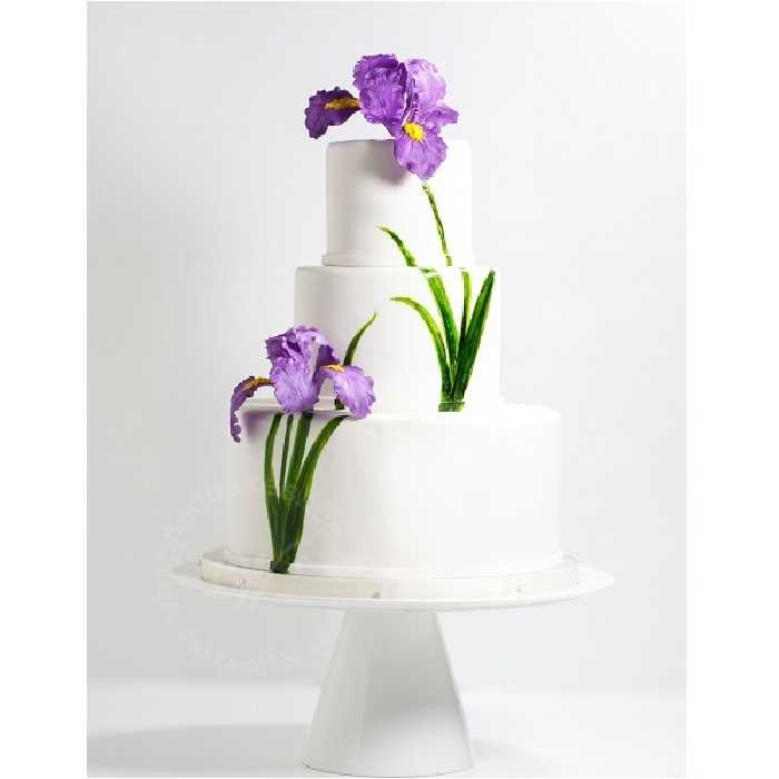 قالب فوندانت بهگز مدل گل زنبق مجموعه 9عددی