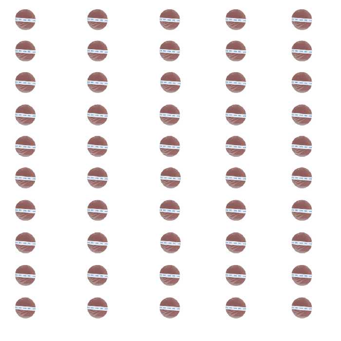 سنباده پشت کرکی بروکس مدل P60 بسته 50 عددی