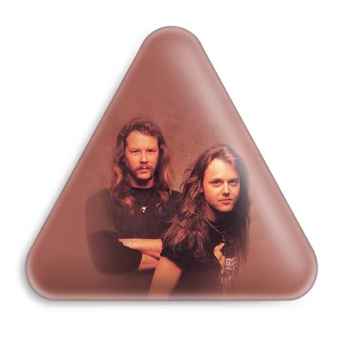 پیکسل خندالو طرح گروه موسیقی متالیکا مدل مثلثی کد 3267