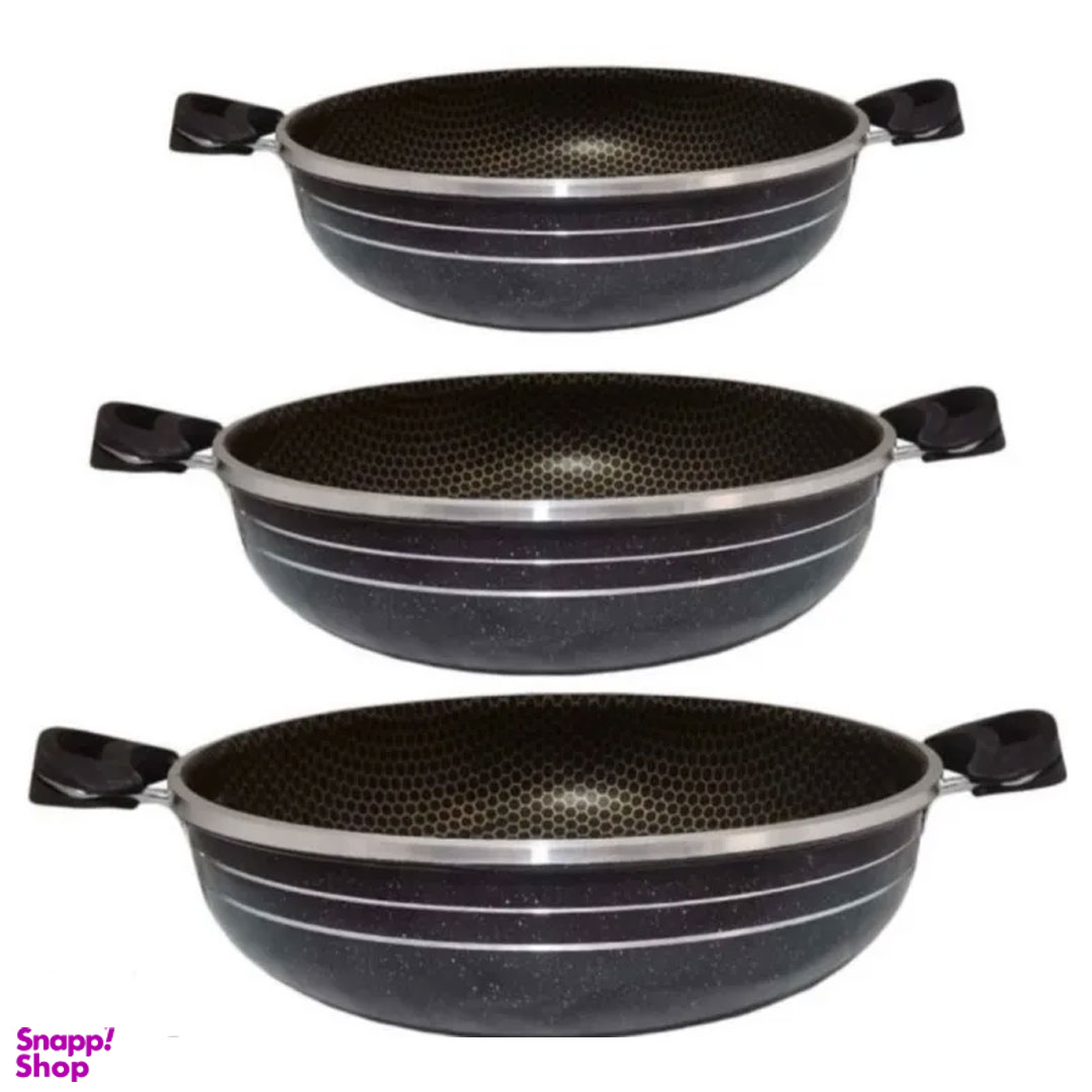 سرویس تابه 3 پارچه مدل داخل زنبوری