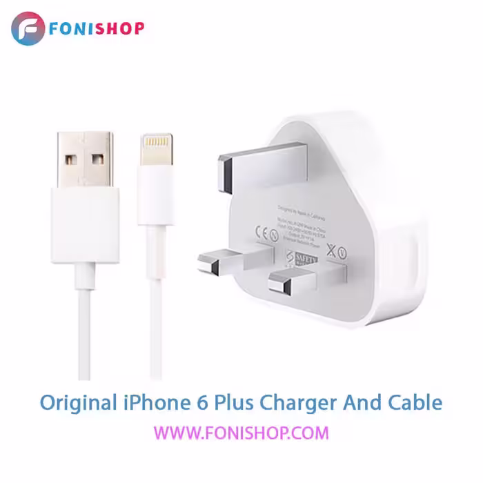 کابل و شارژر اصلی آیفون iPhone 6 Plus