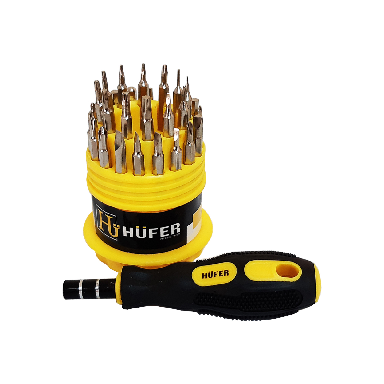 پیچ گوشتی موبایلی هوفر مدل HT - 003131 مجموعه 30 عددی