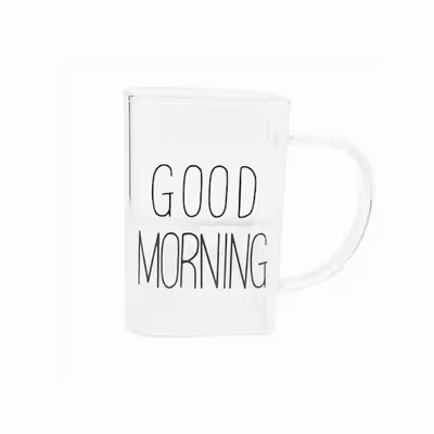 لیوان مدل Good morning-5