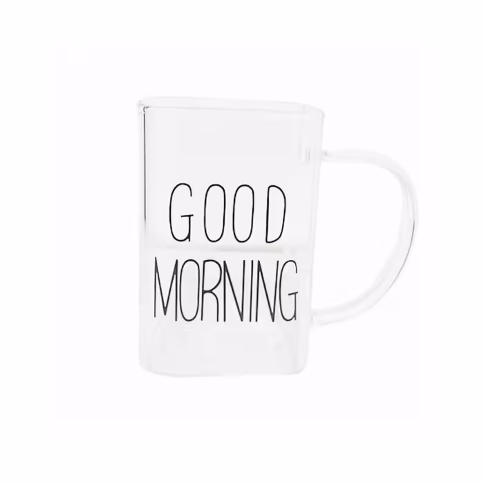 لیوان مدل Good morning-5
