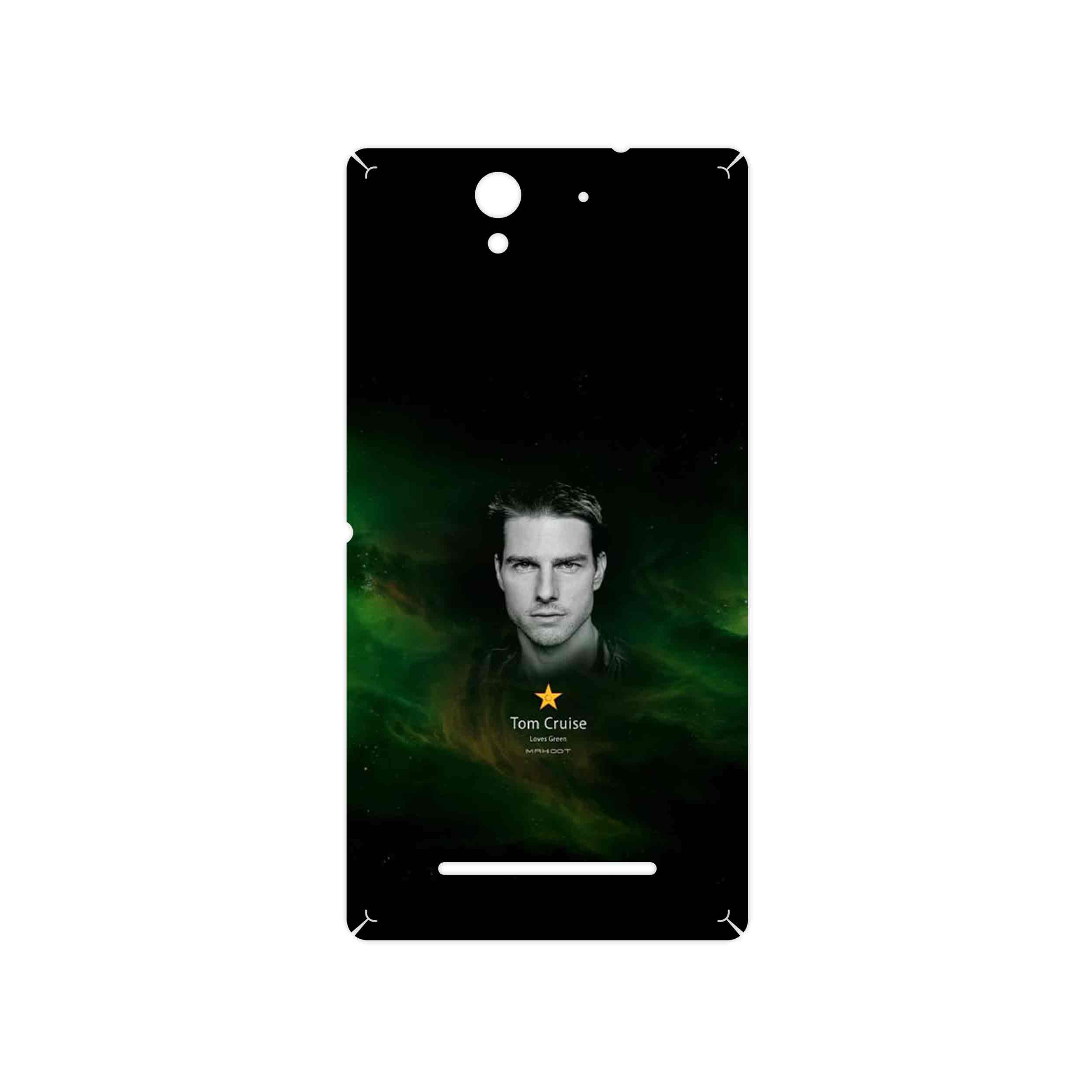 برچسب پوششی ماهوت مدل Tom Cruise مناسب برای گوشی موبایل سونی Xperia C3 Dual