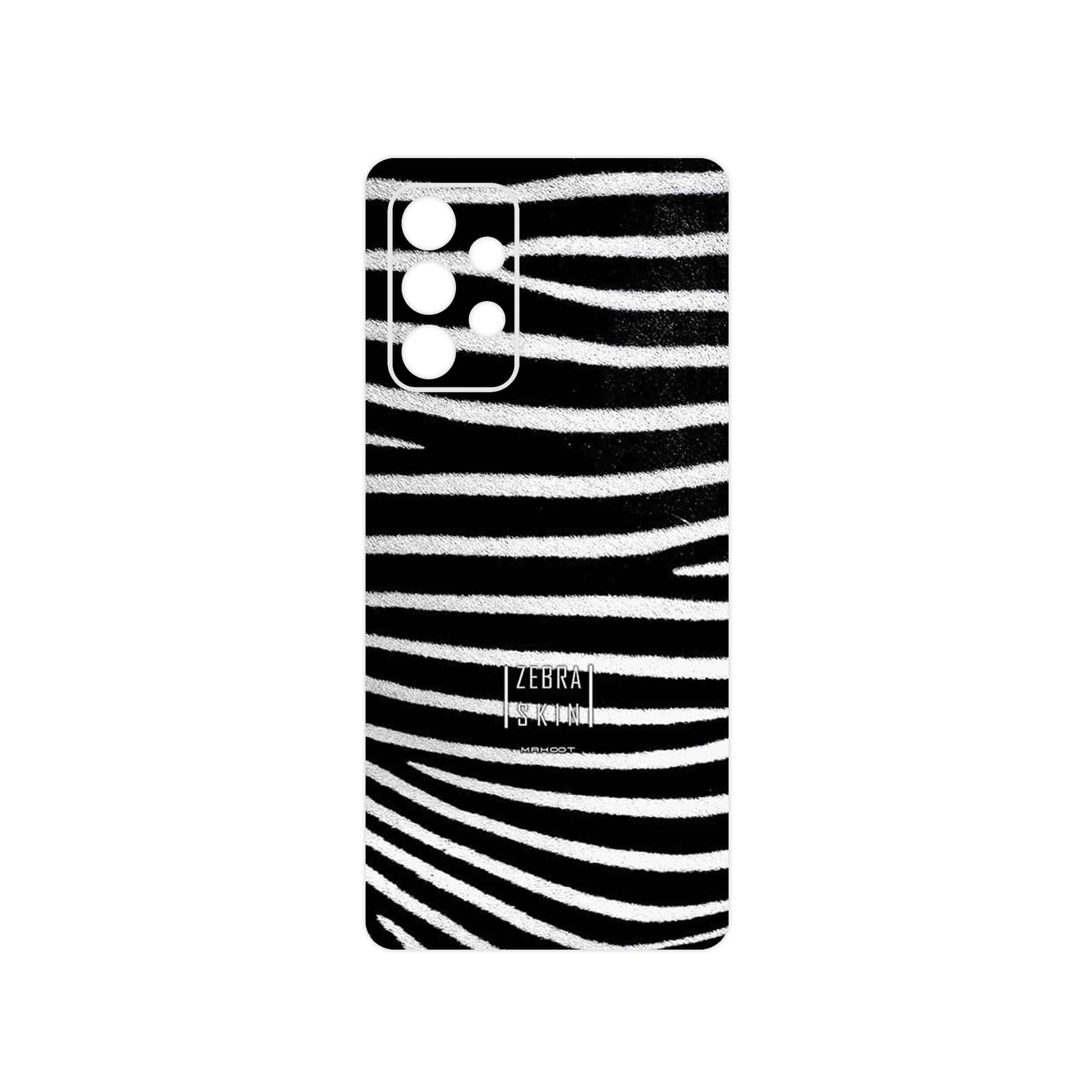 برچسب پوششی ماهوت مدل Zebra Skin مناسب برای گوشی موبایل سامسونگ Galaxy A52s 5G