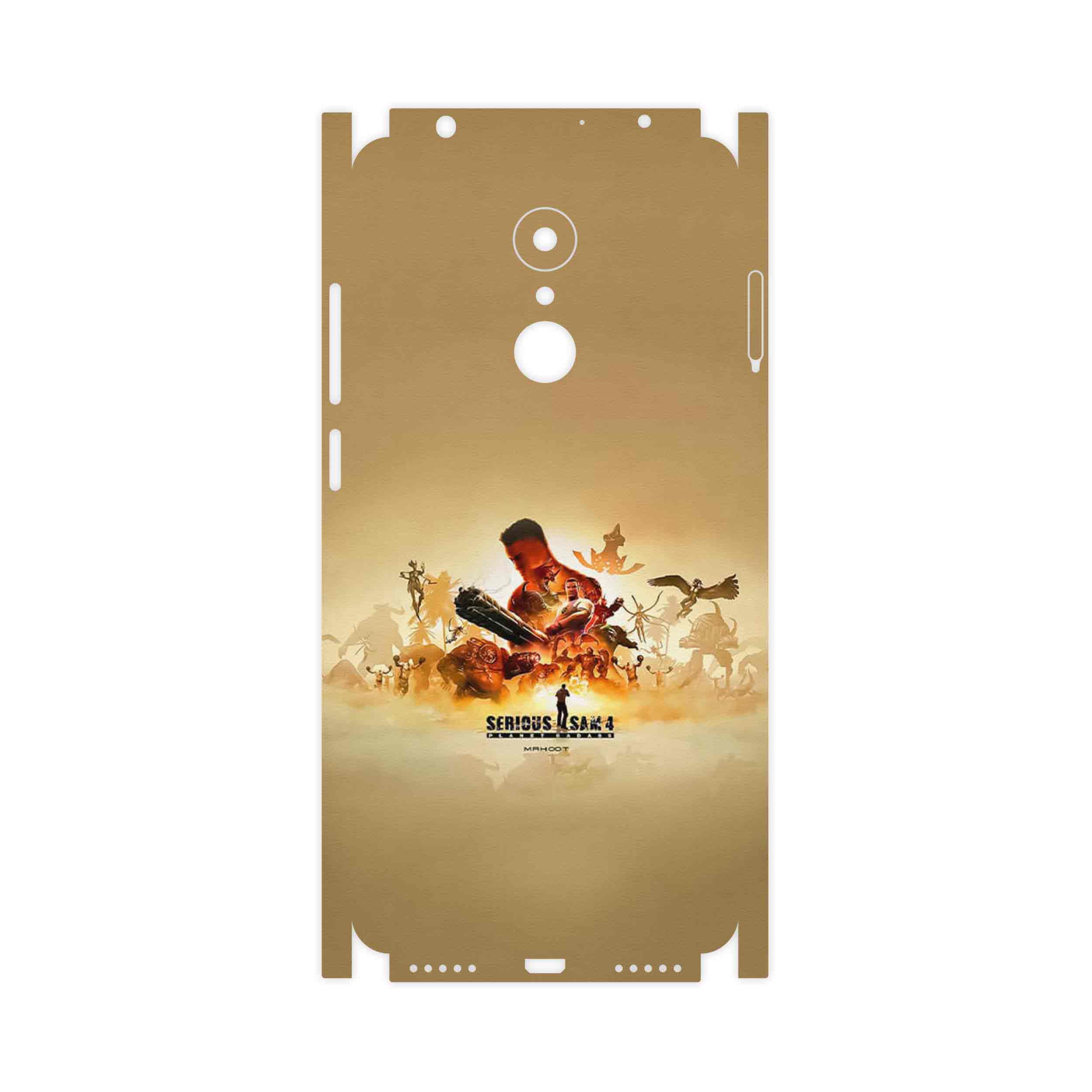 برچسب پوششی ماهوت مدل Serious Sam Game Series-FullSkin مناسب برای گوشی موبایل شیائومی REDMI 5