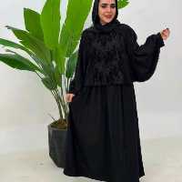 کفتان دوتیکه قلاب بافی سون