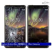تعویض گلس تاچ ال سی دی نوکیا NOKIA 6.1 – ضمانتی و بدون ریسک