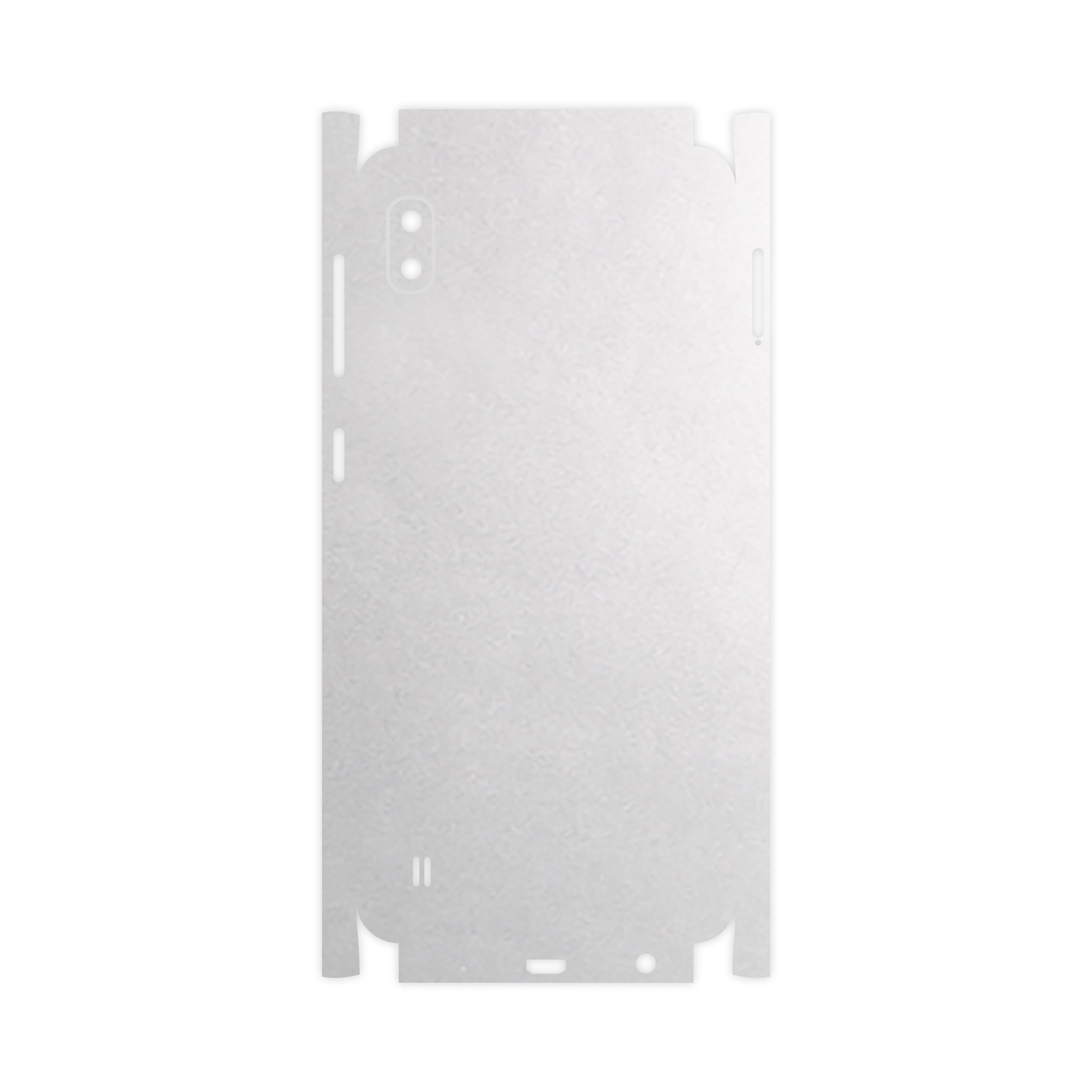 برچسب پوششی ماهوت مدل Metallic-White-FullSkin مناسب برای گوشی موبایل سامسونگ Galaxy A10