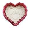 کاتر شیرینی طرح LOVE