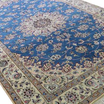 فرش دستبافت چهار متری مدل نایین کد 186