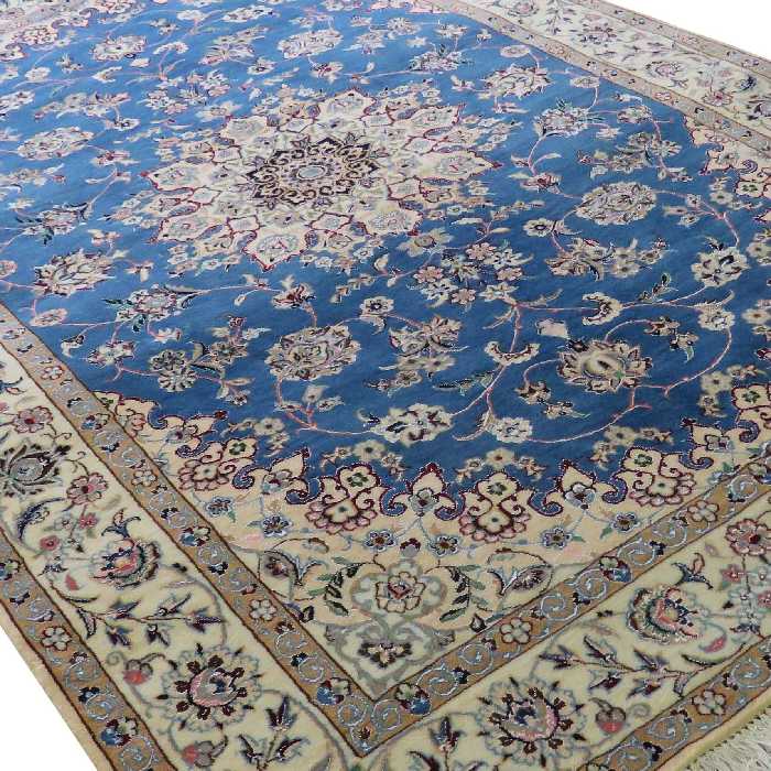 فرش دستبافت چهار متری مدل نایین کد 186