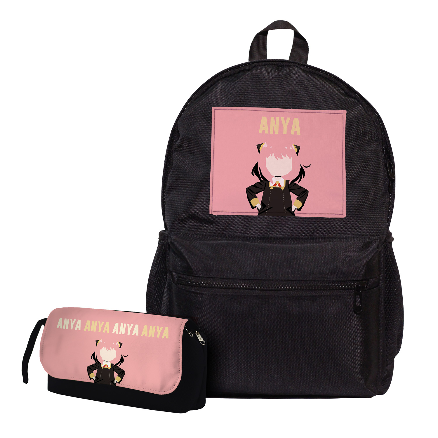 کوله پشتی طرح انیمه Spy x family Anya به همراه جامدادی