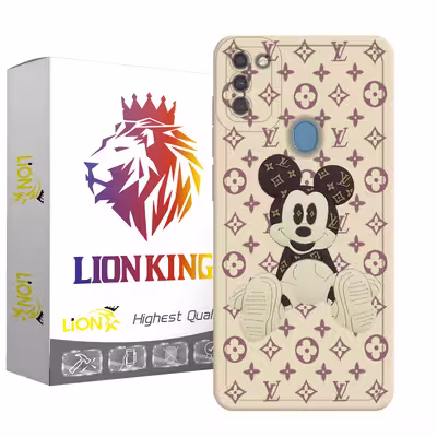 کاور لاین کینگ مدل میکی موس LV2 مناسب برای گوشی موبایل سامسونگ Galaxy A11