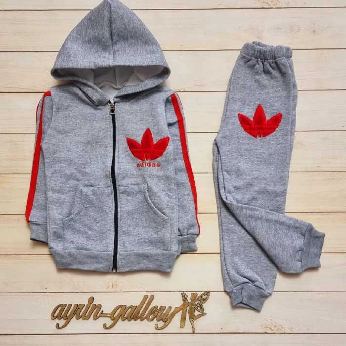 سوییشرت شلوار  بچگانه آدیداس سایز40و45 داخل کرک 