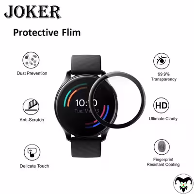 محافظ صفحه نمایش نانو جوکر مدل NJK مناسب برای ساعت هوشمند شیائومی امیزفیت GTR 3 Pro بسته دو عددی