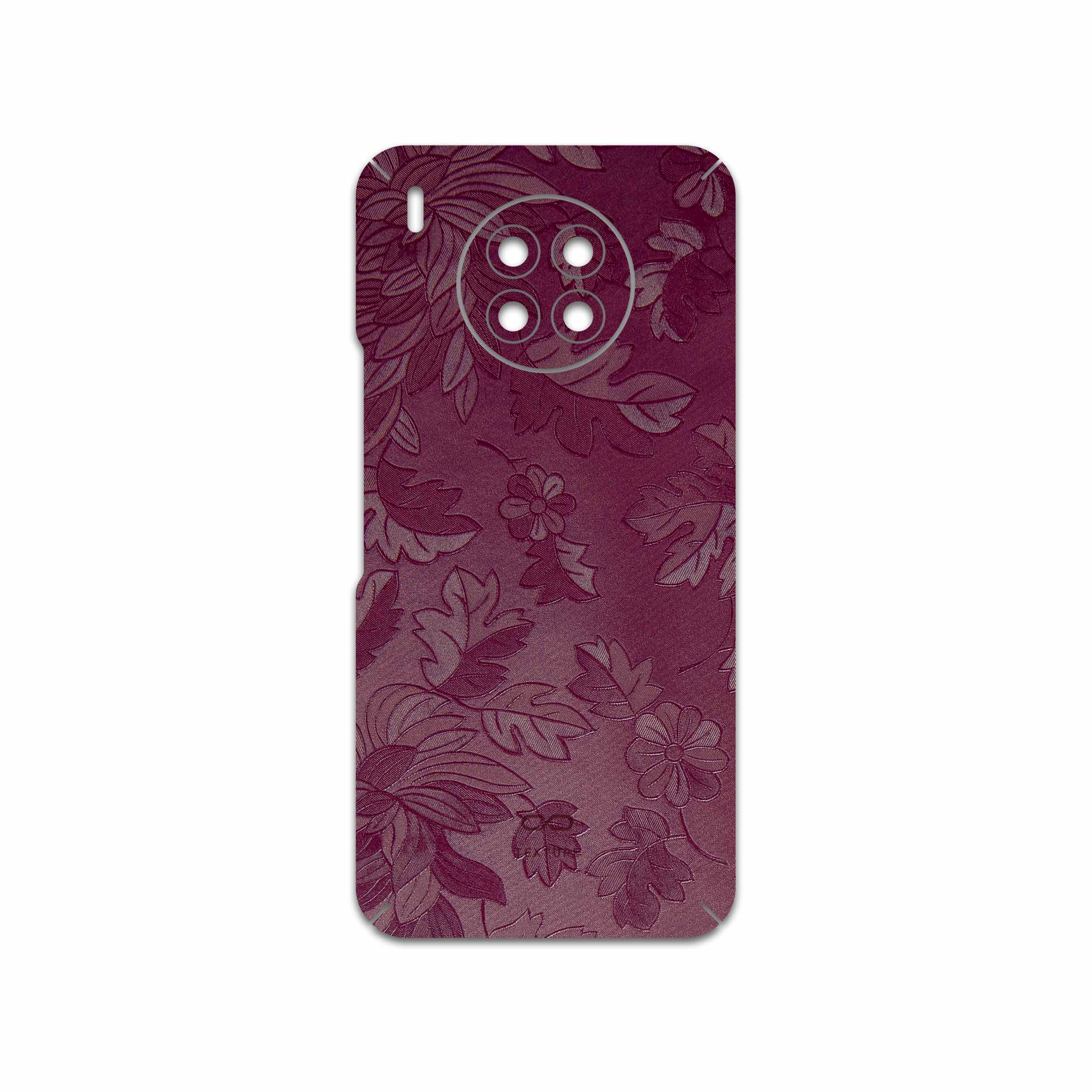 برچسب پوششی ماهوت مدل Red-Wildflower مناسب برای گوشی موبایل آنر 50 Lite