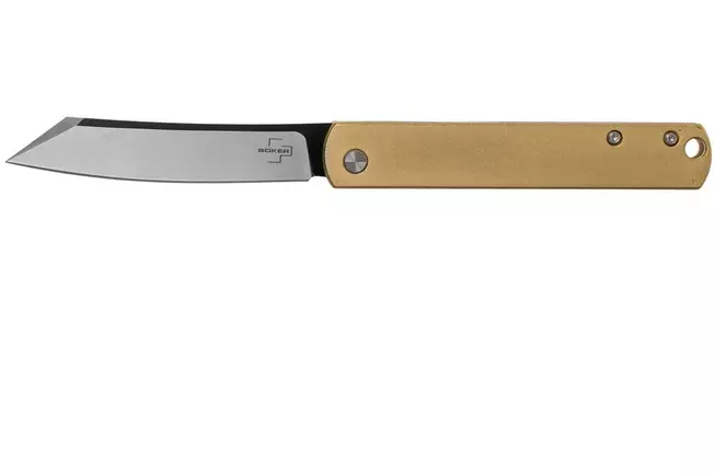 چاقوی تاشوی بوکر پلاس طرح هیگونوکامی مدل Zenshin