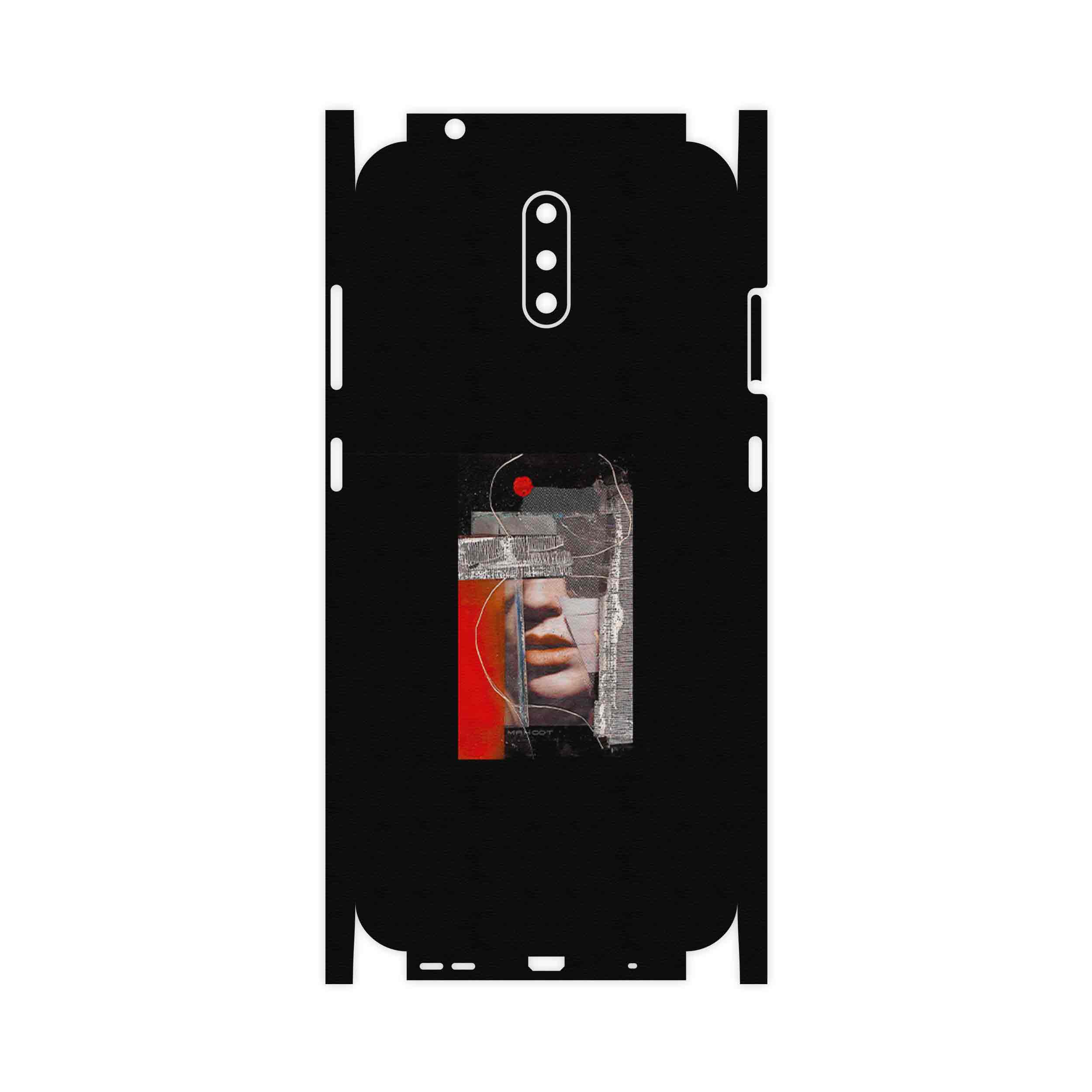 برچسب پوششی ماهوت مدل Collage of Mouth-FullSkin مناسب برای گوشی موبایل نوکیا 2.3