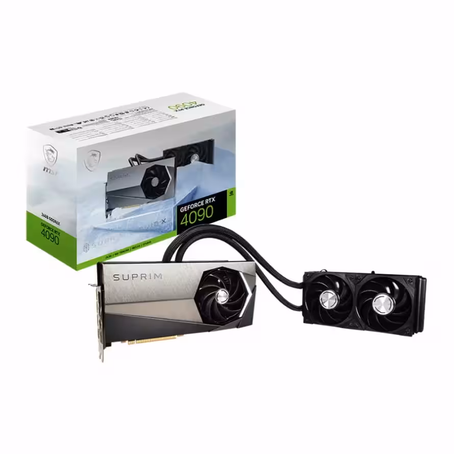 کارت گرافیک ام اس آی GeForce RTX 4090 SUPRIM LIQUID X 24G