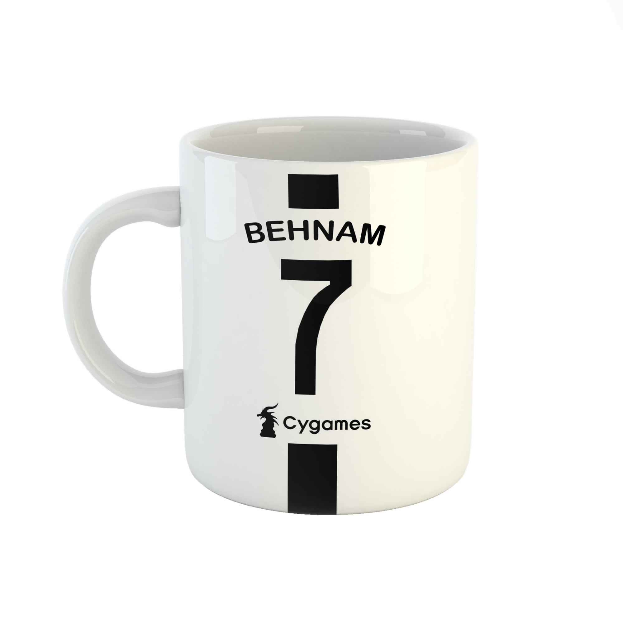 ماگ طرح اسم بهنام مدل یوونتوس کد 847