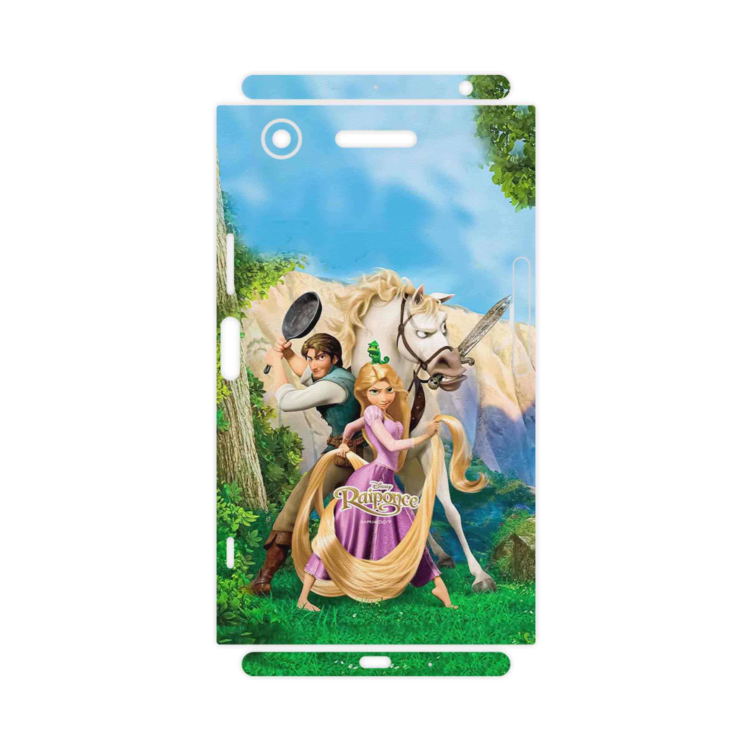 برچسب پوششی ماهوت مدل Rapunzel-FullSkin مناسب برای گوشی موبایل سونی Xperia XZ1