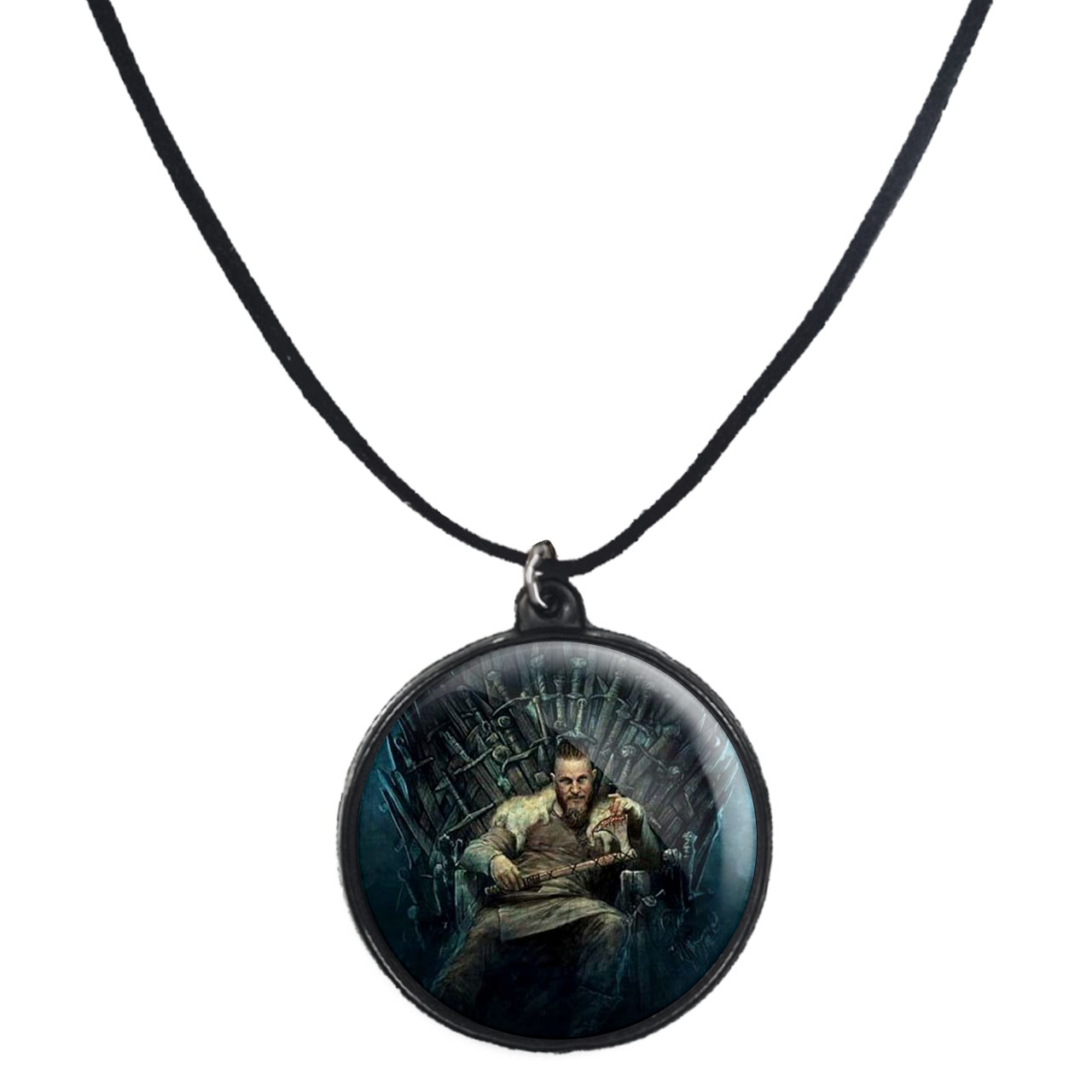 گردنبند پرمانه طرح خدای جنگ کد pmb.1707 مدل دو طرفه