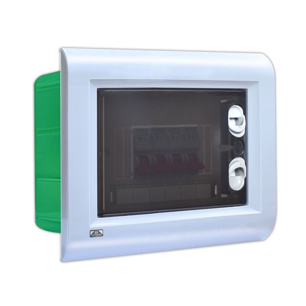 جعبه فیوز شش عددی توکار دنا الکتریک مدل سیستما