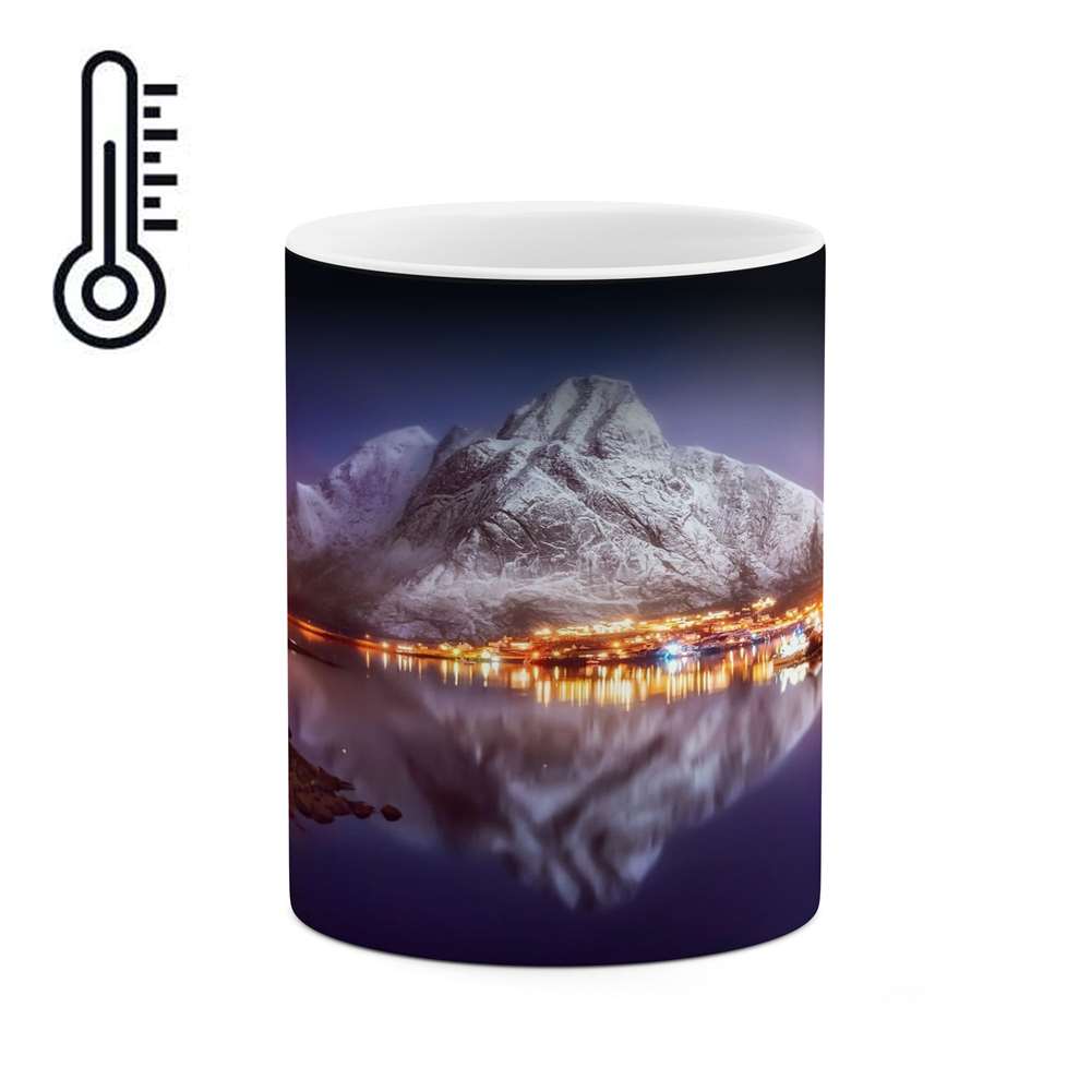 ماگ حرارتی کاکتی طرح منظره مدل mgh16623