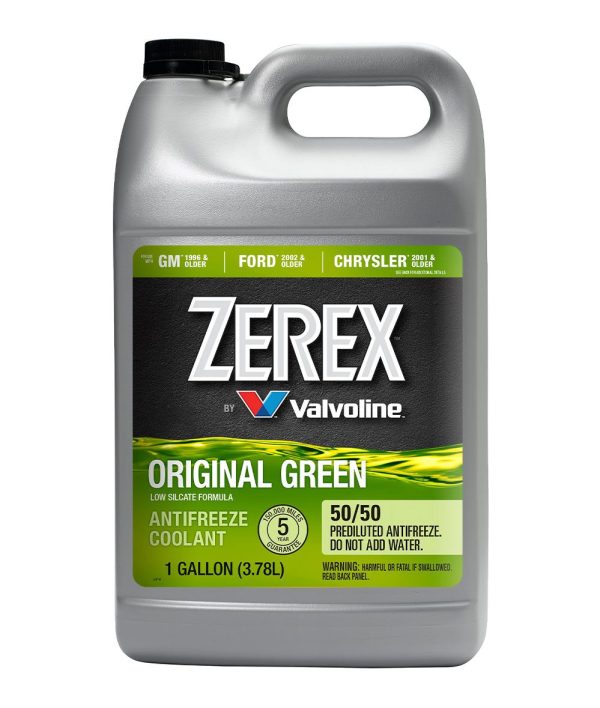 کولانت و ضدیخ والوالین زرکس مدل Orginal Green