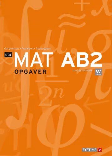 خرید و دانلود نسخه کامل کتاب Mat AB2 : opgaver : stx