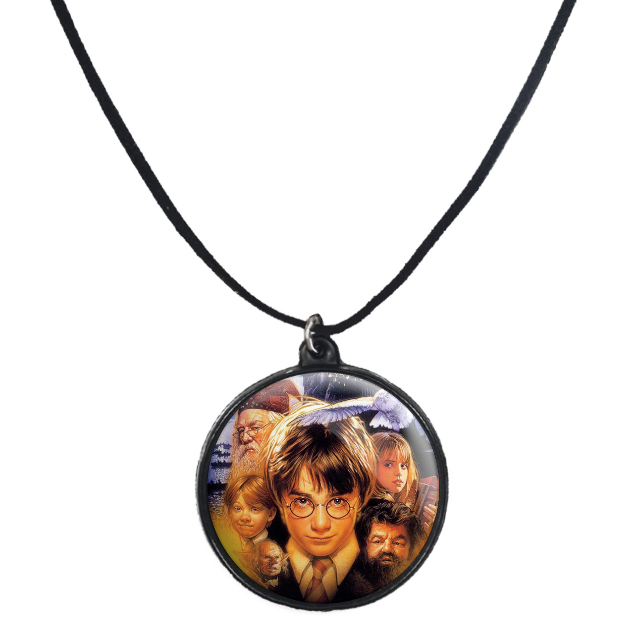 گردنبند پرمانه طرح Harry Potter کد pmb.23972 مدل دو طرفه
