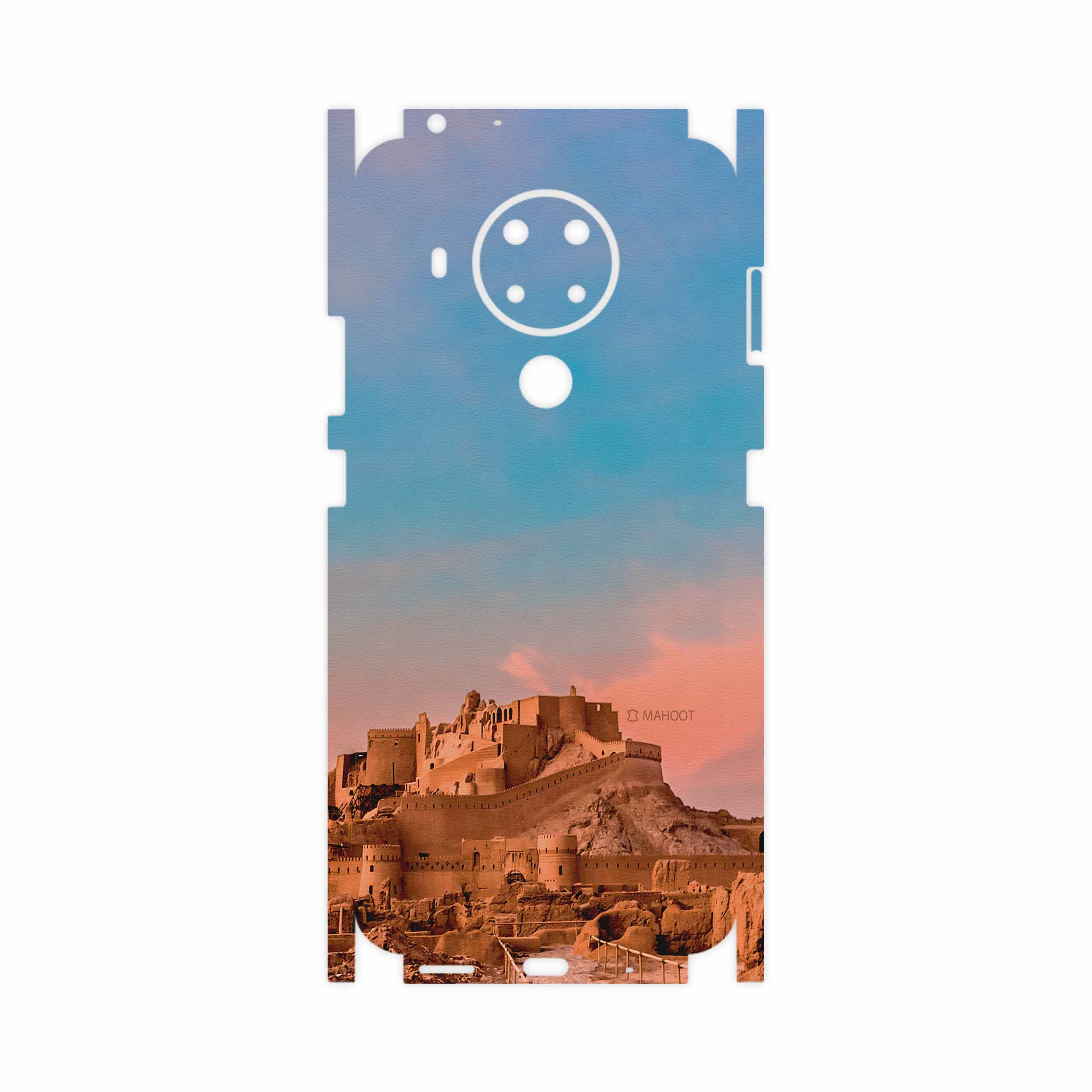 برچسب پوششی ماهوت مدل ARG-e-BAM-FullSkin مناسب برای گوشی موبایل نوکیا 5.4