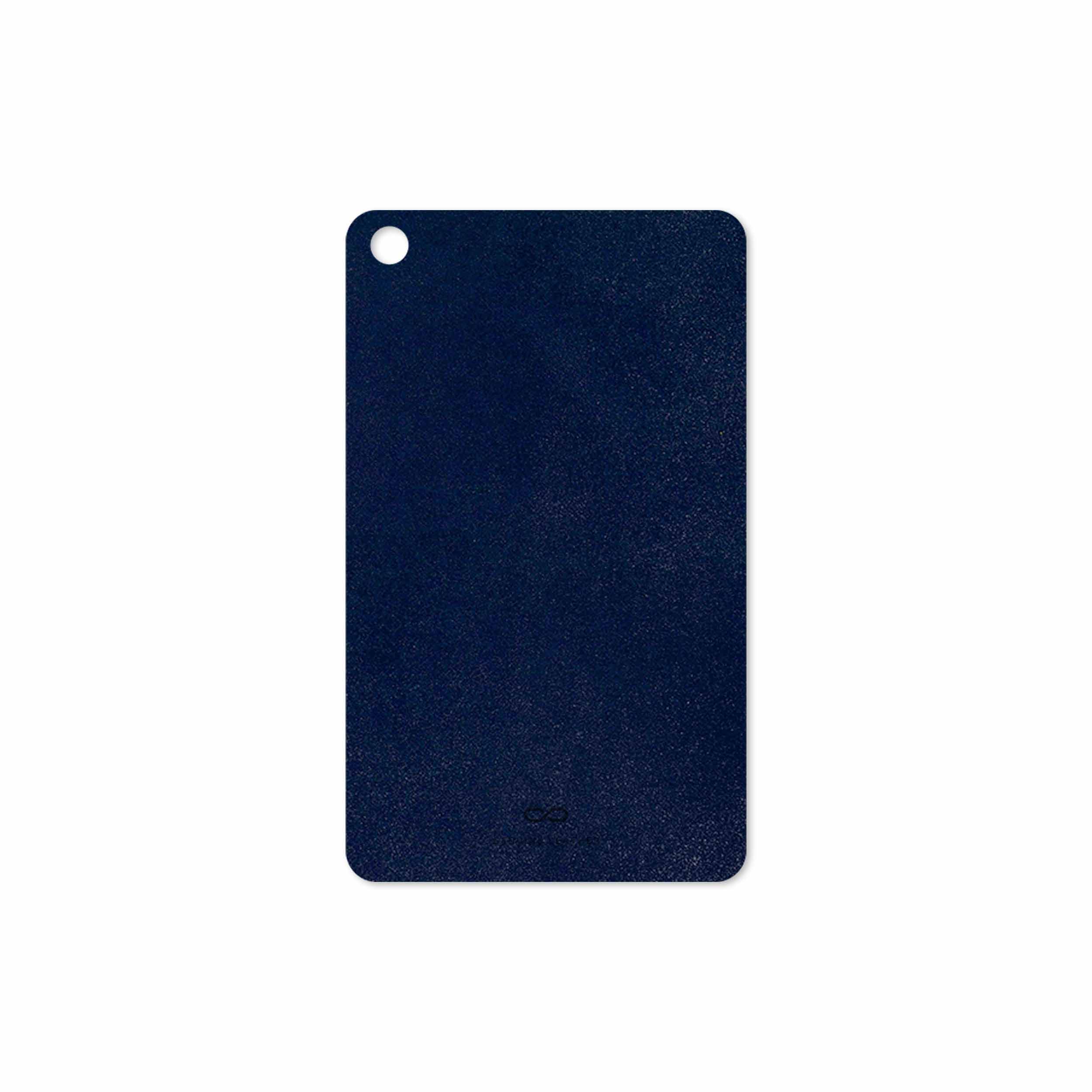 برچسب پوششی ماهوت مدل Deep-Blue-Leather مناسب برای تبلت شیائومی Mi Pad 4 2018