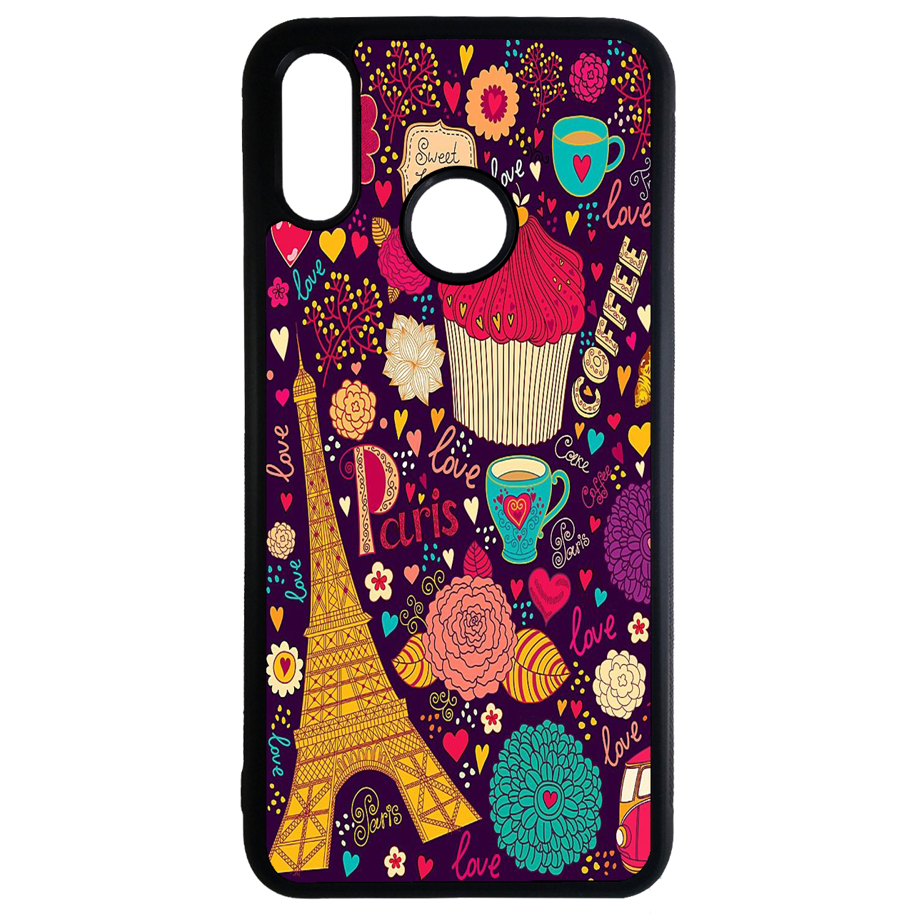 کاور طرح ایفل کد 110541094310 مناسب برای گوشی موبایل سامسونگ galaxy m20