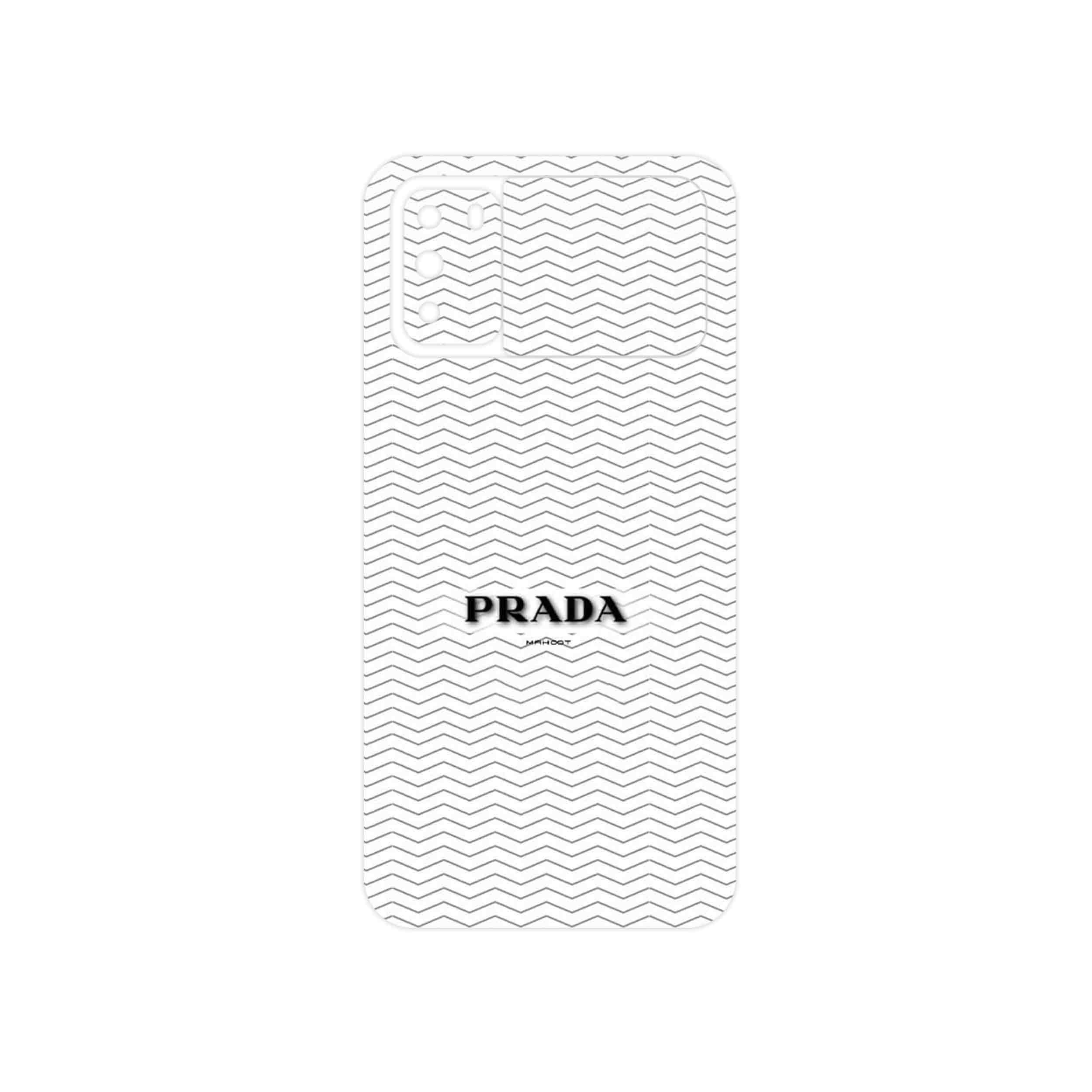 برچسب پوششی ماهوت مدل Prada مناسب برای گوشی موبایل شیائومی Poco M3