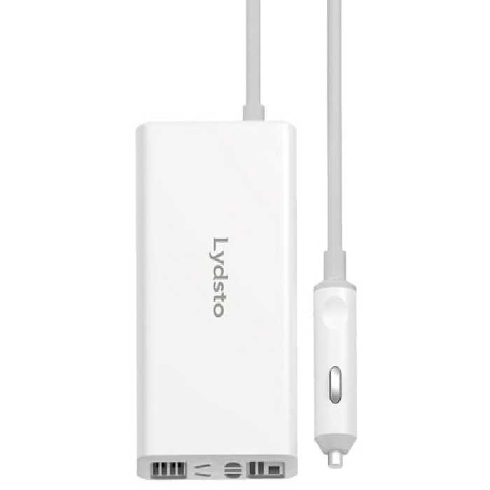 ارسال فوری   گارانتی اصلی شرکتی   امکان خرید حضوری   اینورتر و مبدل برق خودرو شیائومی Xiaomi Youpin Lydsto Car Power Inverter Standard YM-CZNBQ01