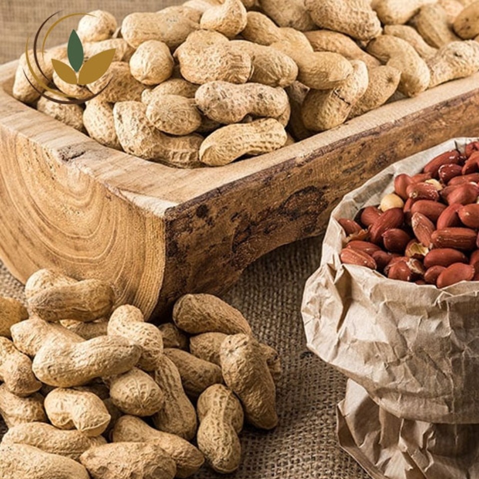 بادام زمبنی غلافدار آستانه شور درجه یک 500 گرمی اعلا  تضمین کیفیت