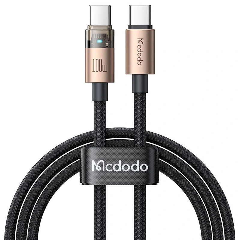 کابل شارژ Type-C به Type-C به طول 1.2 متر 100W 3A از برند مک دودو Mcdodo CA-558 (نسخه اورجینال)