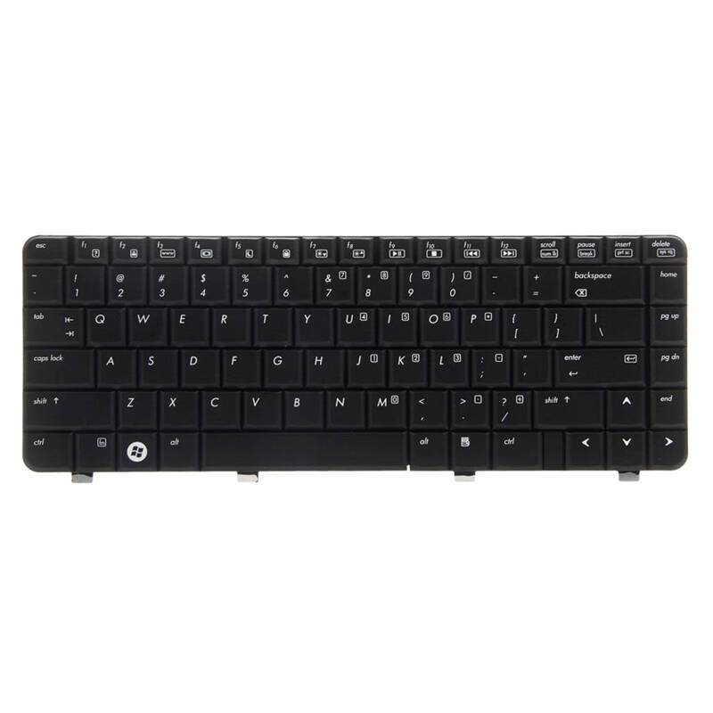 کیبورد لپ تاپ اچ پی HP Compaq Presario CQ40 با فریم مشکی