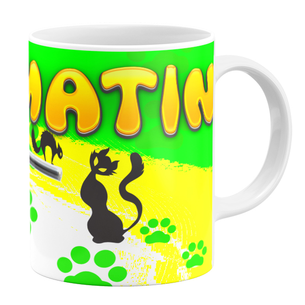 ماگ طرح cat noir مدل متین کد 54985196