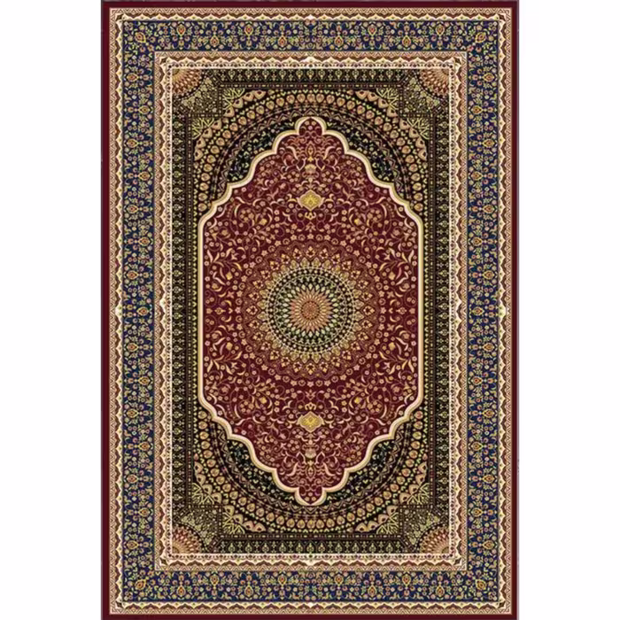 فرشینه مدرن طرح فرش،جنس مخمل هازان، سایز 4 متری ، مناسب برای سالن پذیرایی (کد h293)