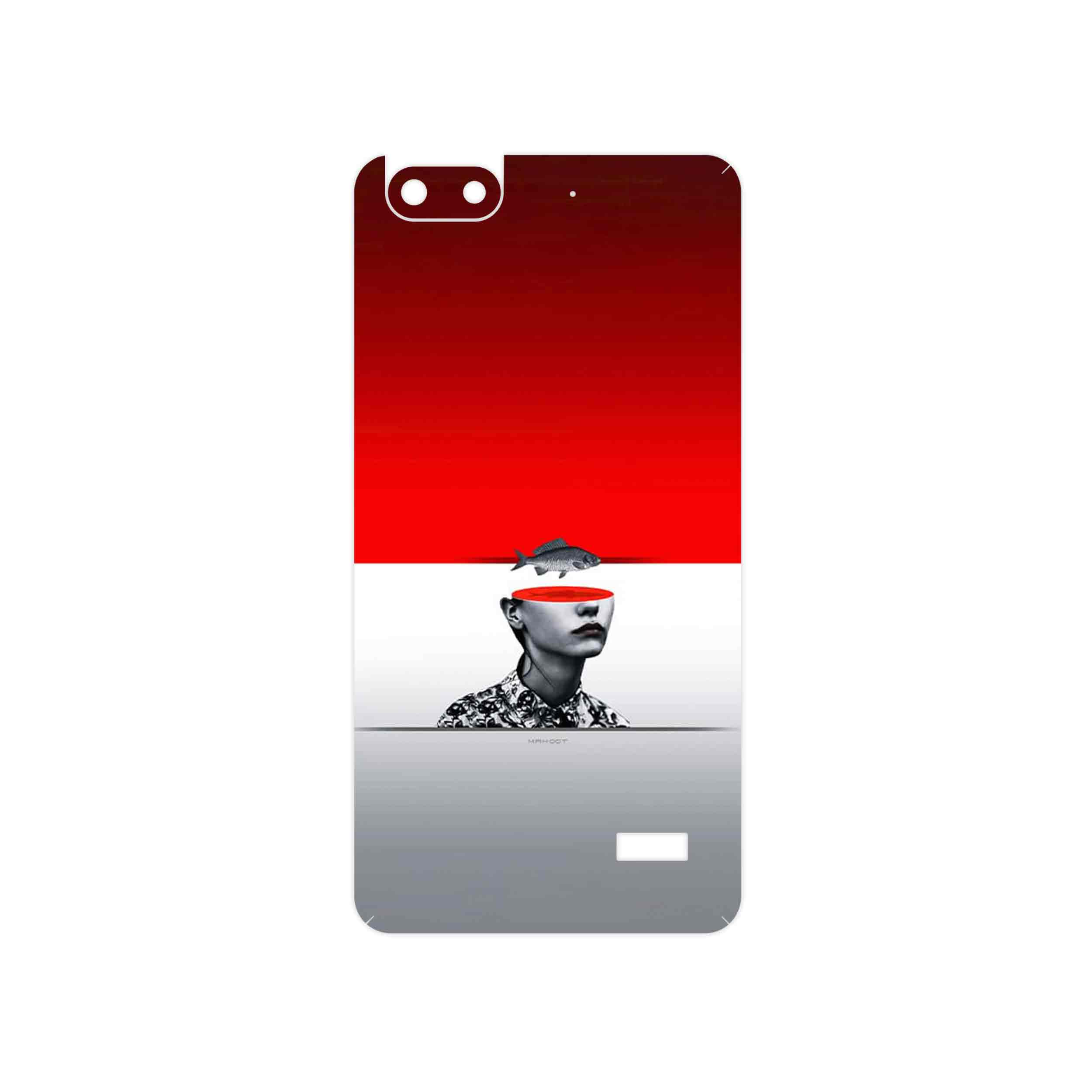 برچسب پوششی ماهوت مدل Collage of surreal Portrait of Women 1 مناسب برای گوشی موبایل آنر 4C