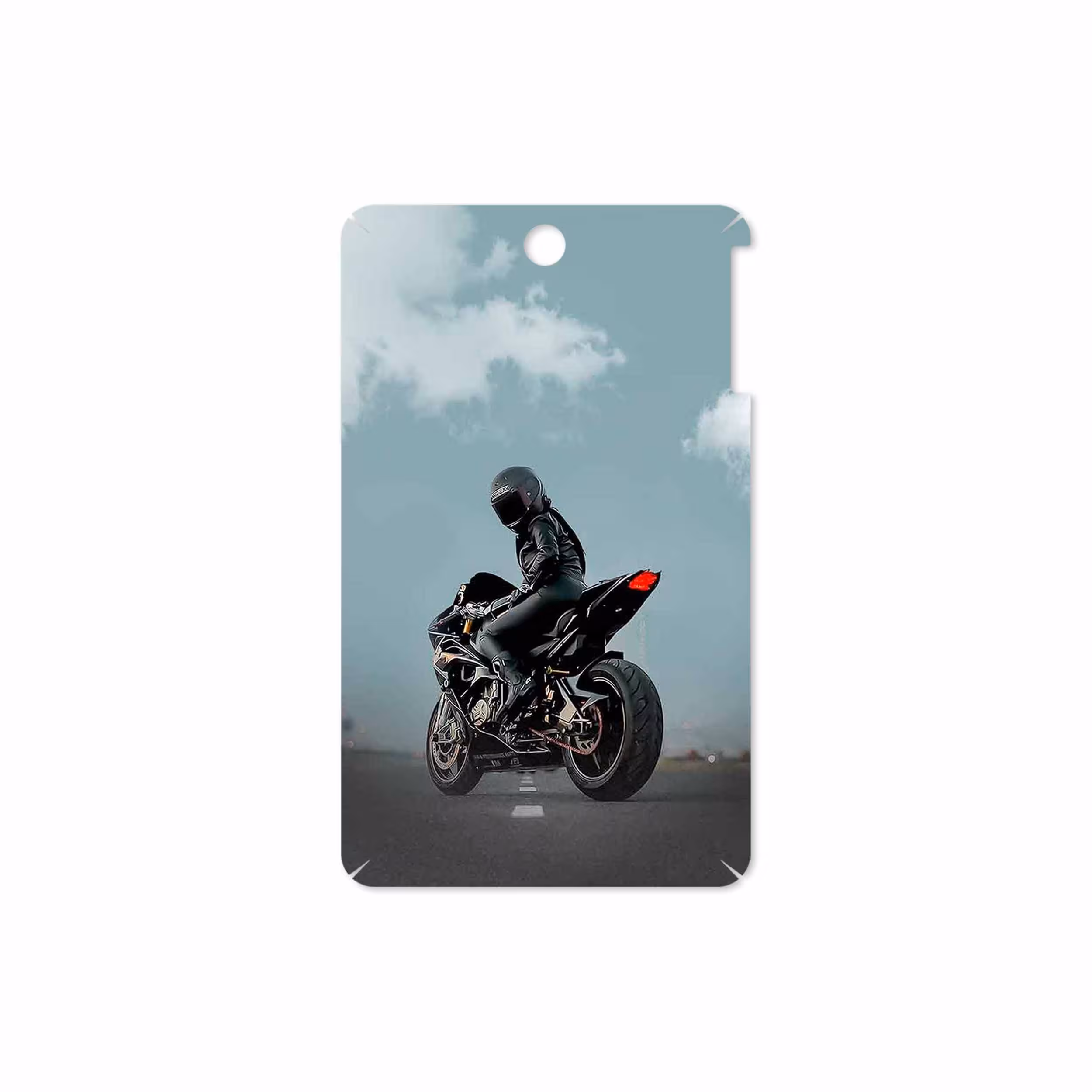 برچسب پوششی ماهوت مدل Motorcycling مناسب برای تبلت لنوو A7-50 A3500 2014