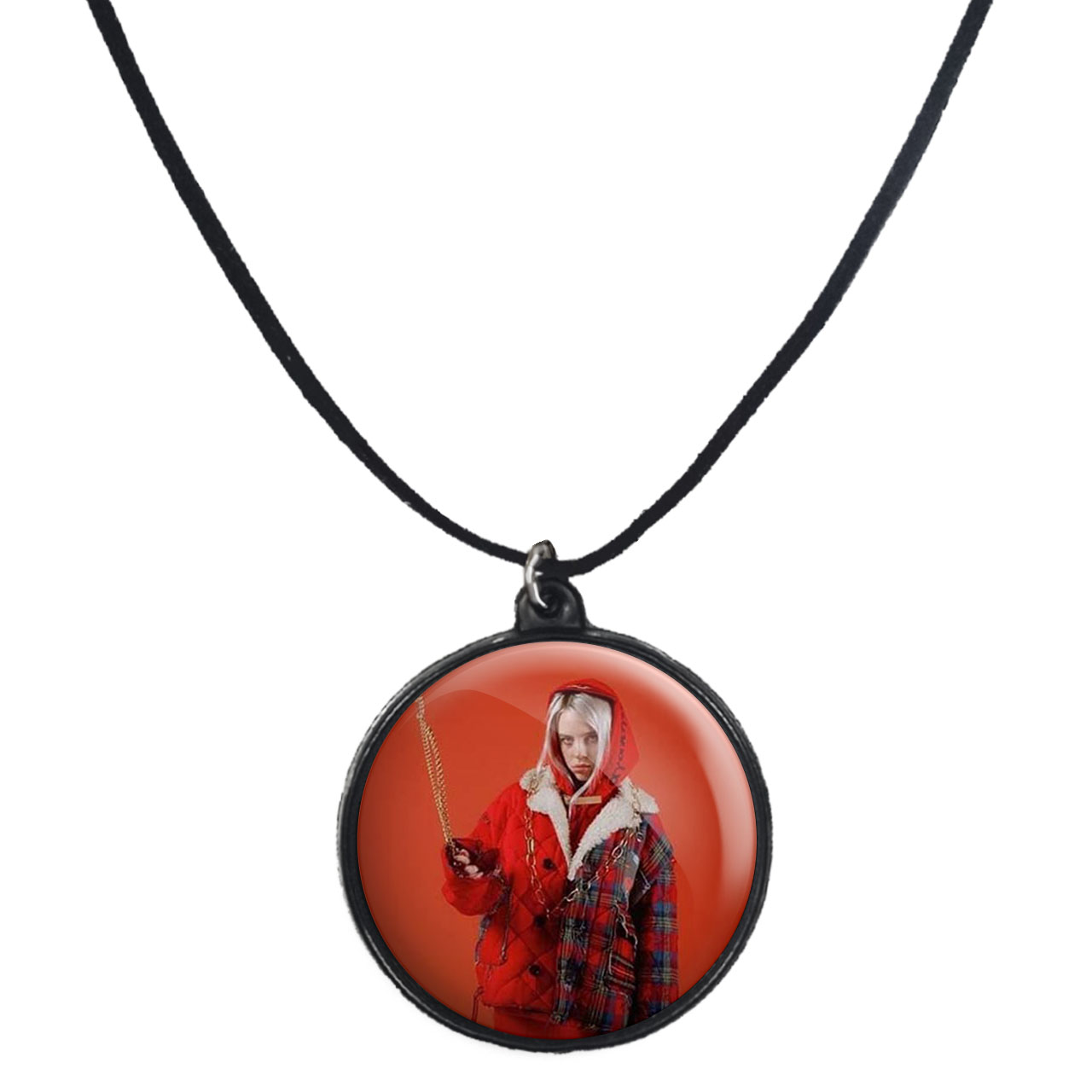 گردنبند پرمانه طرح بیلی آیلیش کد pmb.767 مدل دو طرفه