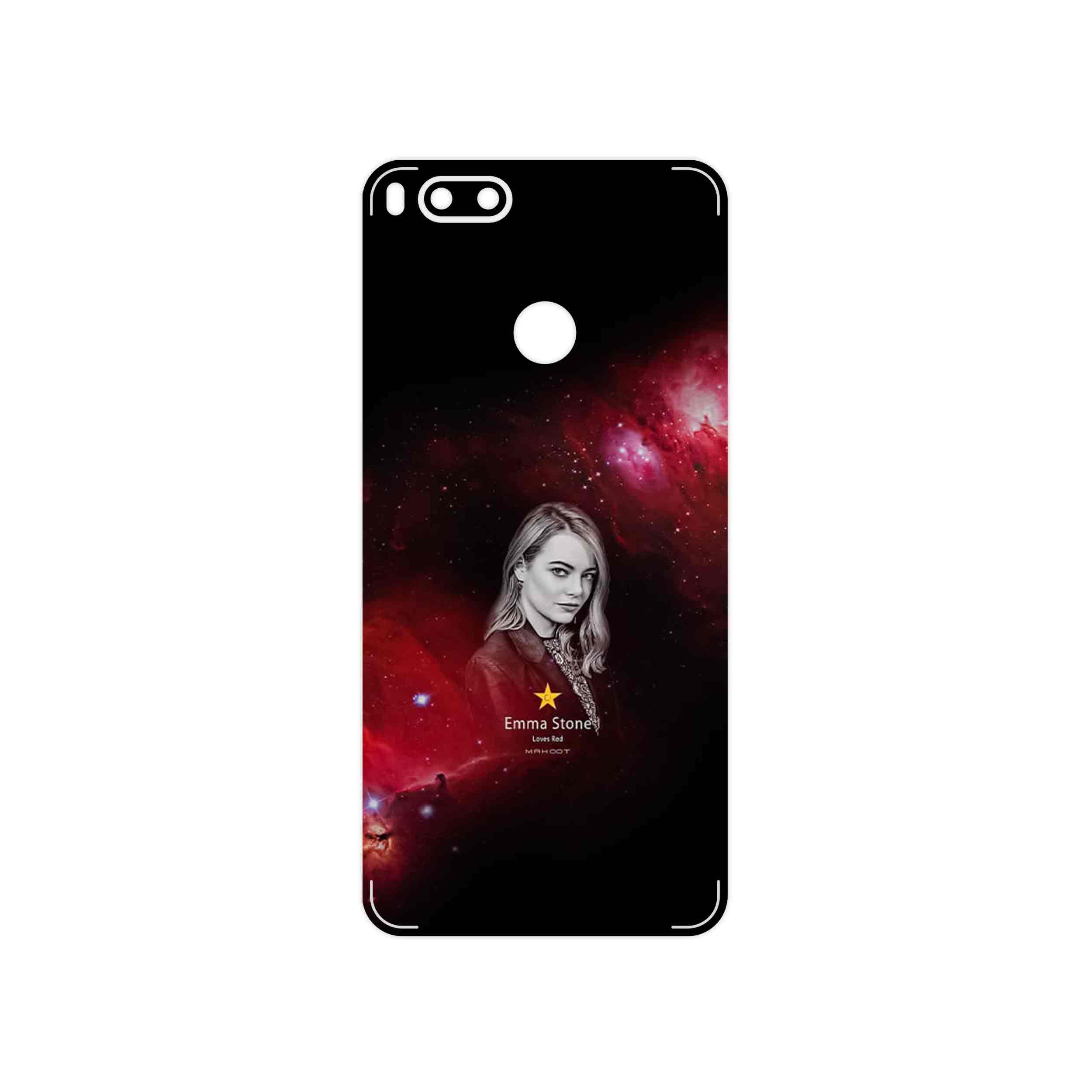 برچسب پوششی ماهوت مدل Emma Stone مناسب برای گوشی موبایل شیائومی Mi 5X