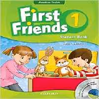 American First Friends 1 SB DVD کتاب امریکن فرست فرندز 1 (رحلی-A4)